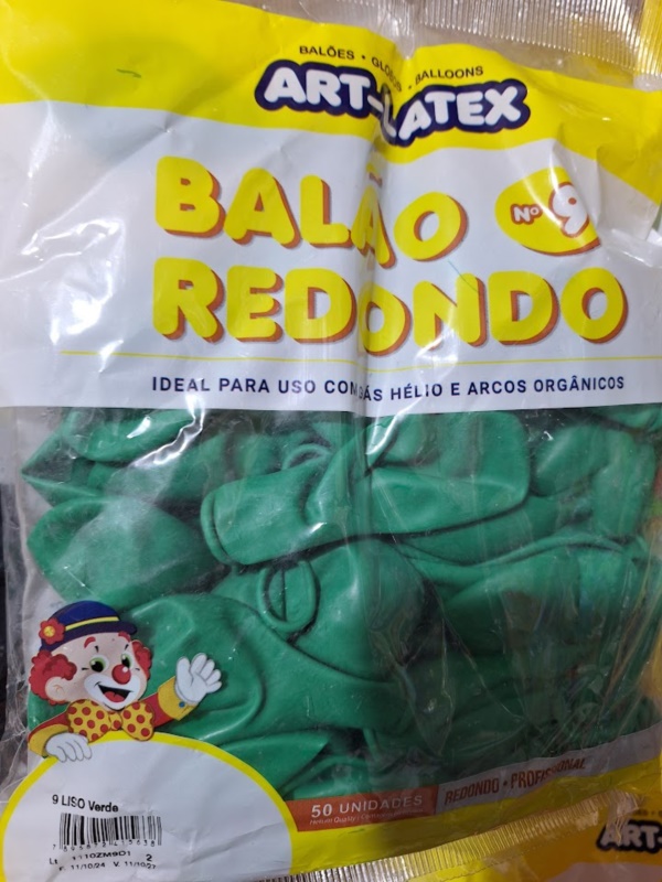 BAL�O 9 LISO C/50 VERDE